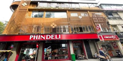 Lam hộp nhôm trang trí cho Cafe Phindeli